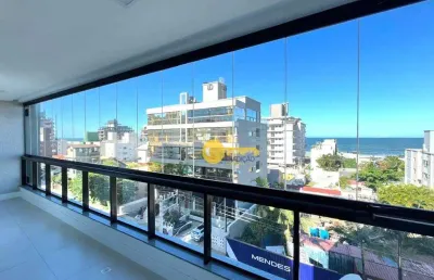 Maravilhoso apartamento com vista mar no praia brava