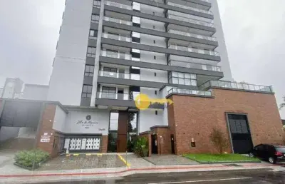 Aluguel r$ 4.500/mês + taxas - apartamento com 1 suíte + 2  dormitórios, 71 m² - vila operária - itajaí/sc