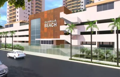 Apartamento para venda com 74 metros quadrados com 2 quartos em vila alzira - guarujá - sp