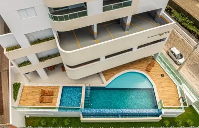 Lindo apartamento para venda prédio frente ao mar 73 metros quadrados 2 quartos 1 suíte em vila atlântica - mongaguá - sp