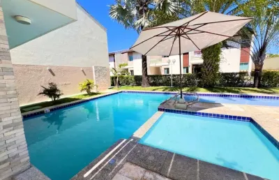 Ca1609 casa 126m², em condomínio, 3 suites, armários, lavabo, cozinha planejada, 2 vagas, quintal deck e churrasqueira