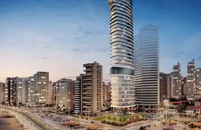 Apartamento 550m², av. beira mar vista 360º, luxo, 4 suites, lavabo,  gabinete + estar intimo, 5 vagas , entrega 2026
