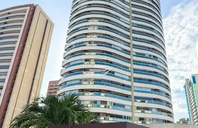 Apartamento, 226m², em condomínio de alto padrão, 4 suites 100% projetado, dce, 4 vagas, aldeota