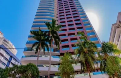 Apartamento 402m²,  vista mar, 4 suites, gabinete   + estar intimo, próximo a 300 metros da av. beira mar , 5  vagas