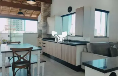 Cobertura com 2 quartos à venda na rua aimberê, 868, vila curuçá, santo andré por r$ 605.000
