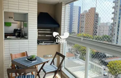 Apartamento com 3 quartos à venda na rua marechal hermes, 398, jardim, santo andré por r$ 1.300.000
