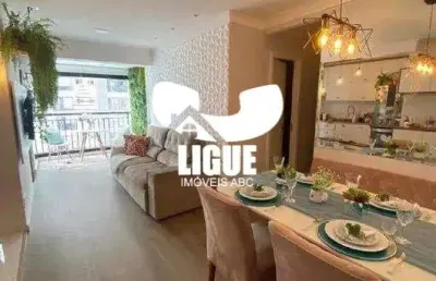 Apartamento com 3 quartos à venda na avenida industrial, 1600, campestre, santo andré por r$ 705.000