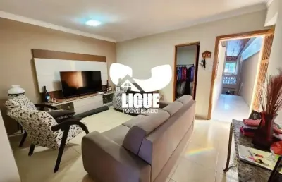Casa com 4 quartos à venda na travessa itaúna, 133, campestre, santo andré por r$ 799.990