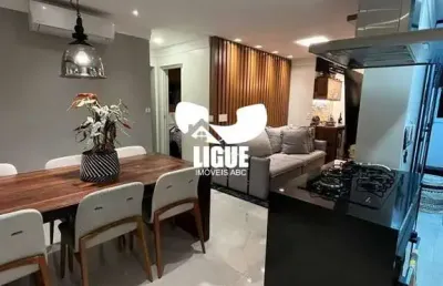 Apartamento com 2 quartos à venda na rua das palmeiras, 677, jardim, santo andré por r$ 872.000