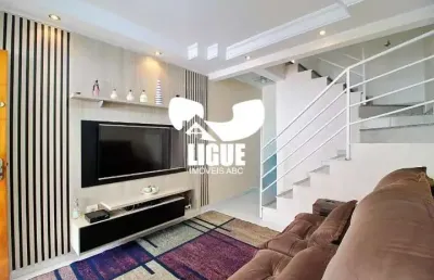 Casa com 2 quartos à venda na rua jaguari, 557, campestre, santo andré por r$ 670.000