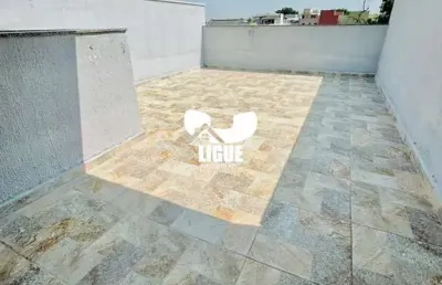 Cobertura com 2 quartos à venda na rua espanha, 65, parque das nações, santo andré por r$ 380.000