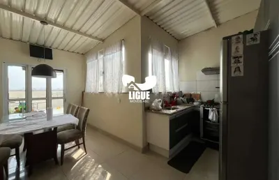 Cobertura com 2 quartos à venda na rua itararé, 197, vila alzira, santo andré por r$ 430.000