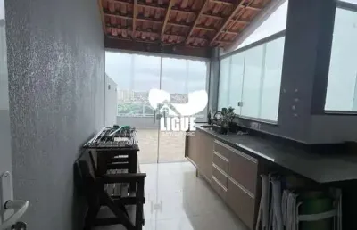 Cobertura com 2 quartos à venda na rua francisco inácio, 316, vila vitória, santo andré por r$ 409.000