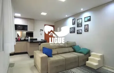 Apartamento com 2 quartos à venda na avenida ana camargo, 177, jardim ana maria, santo andré por r$ 350.000