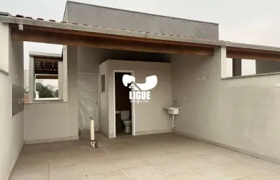 Cobertura com 2 quartos à venda na rua flamengo, 361, parque erasmo assunção, santo andré por r$ 400.000