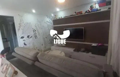 Apartamento com 2 quartos à venda na rua lupércio de miranda, 1690, campestre, santo andré por r$ 470.000