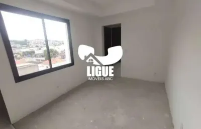 Cobertura com 2 quartos à venda na rua américa central, 185, parque oratório, santo andré por r$ 424.000