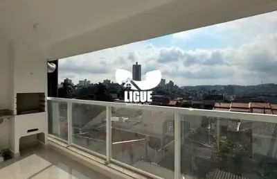 Cobertura com 3 quartos para alugar na rua inácio josé de moraes, 100, jardim nóbrega, mauá por r$ 2.800