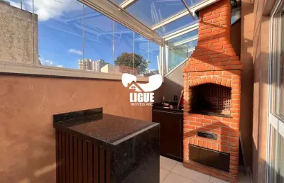 Casa em condomínio fechado com 3 quartos à venda na avenida doutor erasmo, 596, vila assunção, santo andré por r$ 850.000