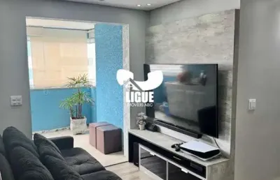 Apartamento com 2 quartos à venda na rua rio preto, 675, vila valparaíso, santo andré por r$ 490.000
