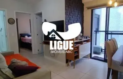 Apartamento com 2 quartos à venda na rua anhaia, 223, vila curuçá, santo andré por r$ 385.000