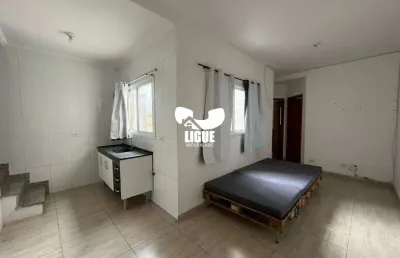 Cobertura com 2 quartos para alugar na rua professora maria losangeles navarro, 96, parque marajoara, santo andré por r$ 2.100