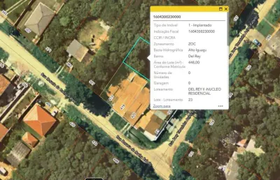 Terreno para venda em são josé dos pinhais, del rey