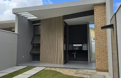 Casa plana no bairro jangurusso em fortaleza - pronta para morar