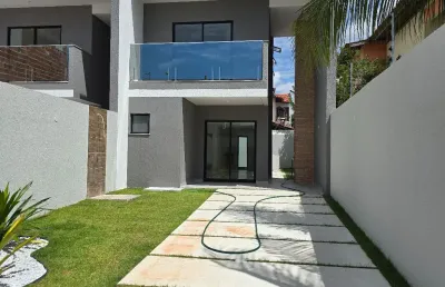 Casa duplex nova e pronta para morar no bairro sapiranga fortaleza