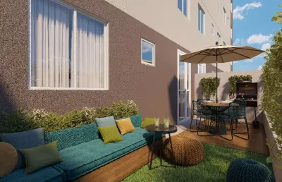 Apartamento de 2 quartos no bairro messejana (lançamento)- fortaleza