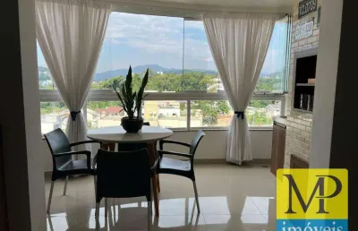 Apartamento com 2 suítes à venda, 91 m² por - salto weissbach - blumenau/sc