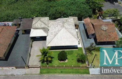 Casa a 190metros do mar, com 3 dormitórios à venda, 180 m² - praia alegre - penha/sc