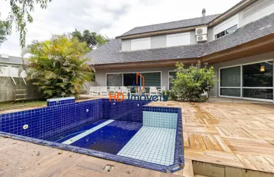 Casa terreno com 7 quartos (4 suítes) e piscina à venda, 713 m² por r$ 2.950.000 - guabirotuba - curitiba/pr