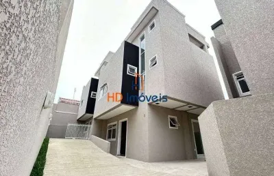 Sobrado com 3 quartos (suíte), 02 vagas à venda, 120 m² por r$ 660.000 - xaxim - curitiba/pr
