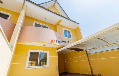 Sobrado com 4 quartos (2 suítes), 148 m² no uberaba - curitiba/pr