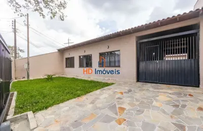 Casa térrea com terreno, 3 quartos, 5 vagas, edícula à venda, 180 m² por r$ 750.000 - bairro alto - curitiba/pr