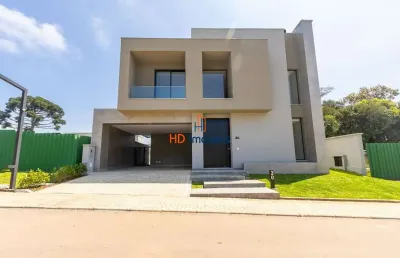 Casa alto padrão com 3 suítes, 310 m² próximo ao parque barigui - curitiba/pr