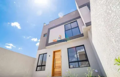 Sobrado com 3 dormitórios à venda, 116 m² por r$ 699.000,00 - lindóia - curitiba/pr