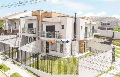 Sobrado com 03 quartos, 02 vagas no atuba por r$735.000,00 - curitiba/pr