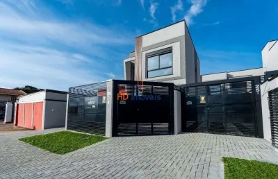 Sobrado com 3 dormitórios à venda por r$ 699.000,00 - uberaba - curitiba/pr