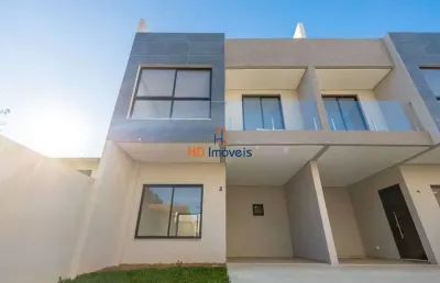 Sobrado com 3 dormitórios à venda, 112 m² por r$ 649.000,00 - uberaba - curitiba/pr