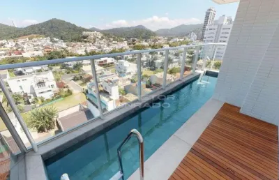 Apartamento a venda com piscina privativa no edificio four seasons - praia brava, itajai - sc