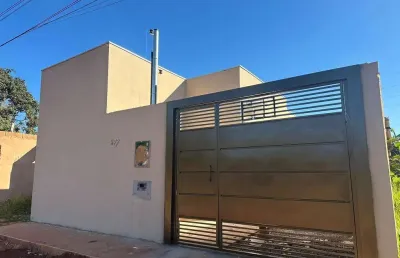 Casa com 2 quartos à venda na Aqueluz, 377, Jardim Noroeste, Campo Grande