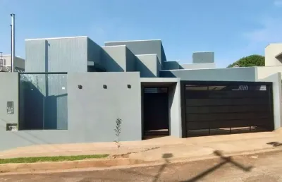 Casa com 3 quartos à venda na rua das mangueiras, 800, água limpa park, campo grande por r$ 999.000