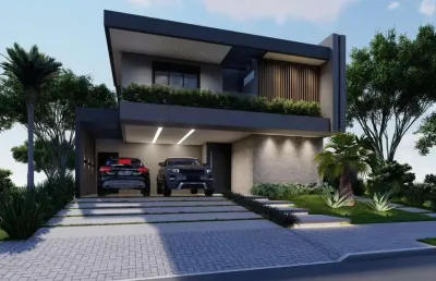 Casa à venda na Avenida Abadia de Oliveira Lima, 520, Alphaville Campo Grande, Campo Grande