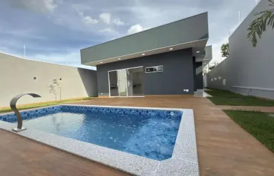 Linda casa moderna com design contemporâneo! - bairro rita vieira