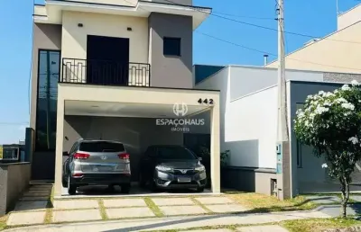 Casa em condomínio fechado com 3 quartos à venda na antonio josé petrilli, jardim park real, indaiatuba por r$ 1.063.000