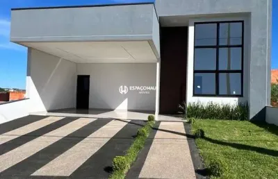Casa em condomínio fechado com 3 quartos à venda na márcio josé battistuci, loteamento park gran reserve, indaiatuba por r$ 1.350.000