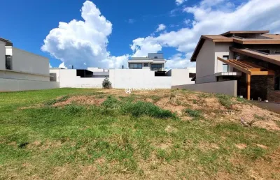 Terreno em condomínio fechado à venda na avenida fábio ferraz bicudo, jardim residencial dona lucilla, indaiatuba por r$ 780.000