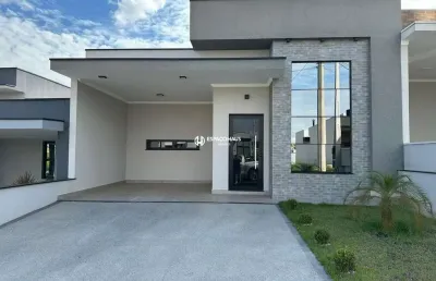 Casa em condomínio fechado com 3 quartos à venda na márcio josé battistuci, loteamento park gran reserve, indaiatuba por r$ 1.200.000